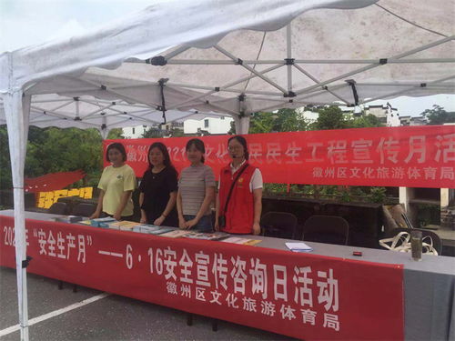 徽州區(qū)文旅體局開展安全宣傳咨詢?nèi)栈顒?dòng)，助力文明旅游與旅游咨詢服務(wù)提升